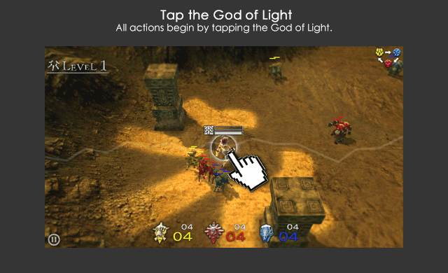 Tap the God of Light